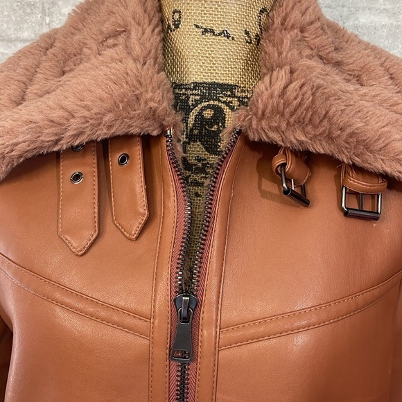 Bagatelle Faux Leather Jacket - Picture 3 of 10
